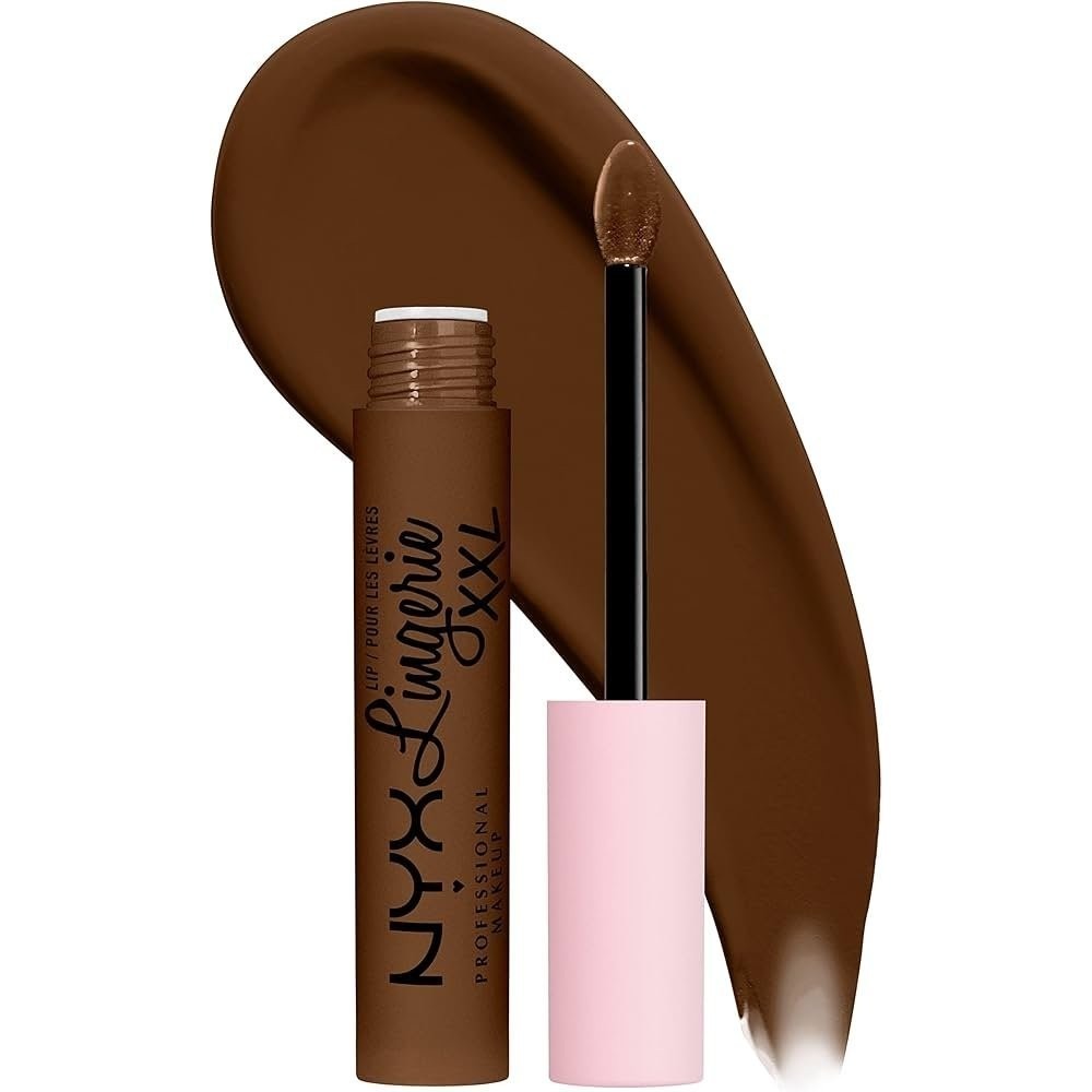 NYX Lip Lingerie XXL Matte Liquid Lipstick Goin Desnuda Chocolate Brown New